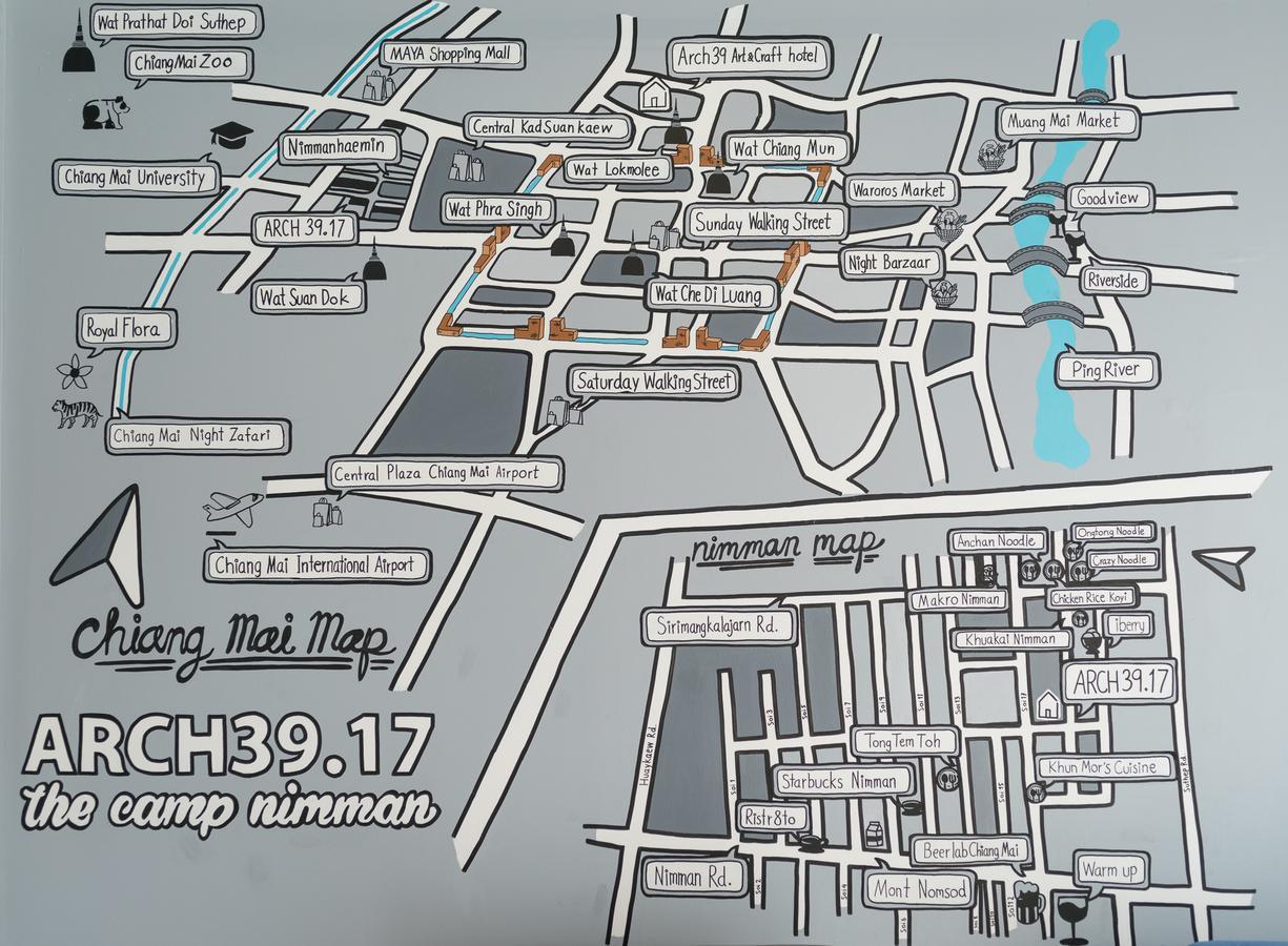 מלון צ'יאנג מאי Arch39.17 Nimman מראה חיצוני תמונה